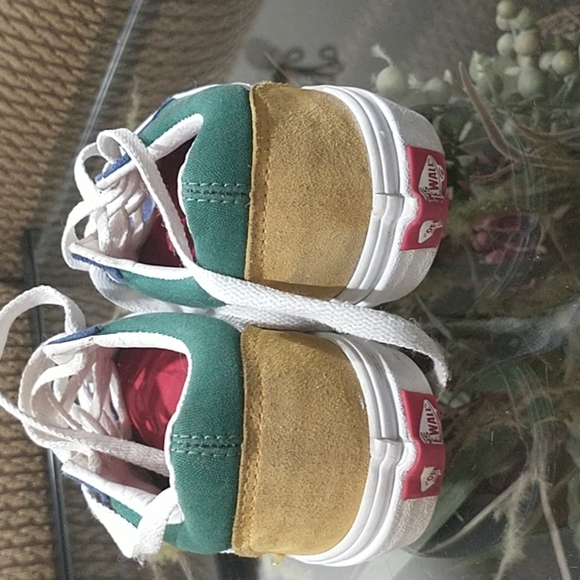 Vans Old Skool suede shoes kids size 3 - Picture 4 of 6